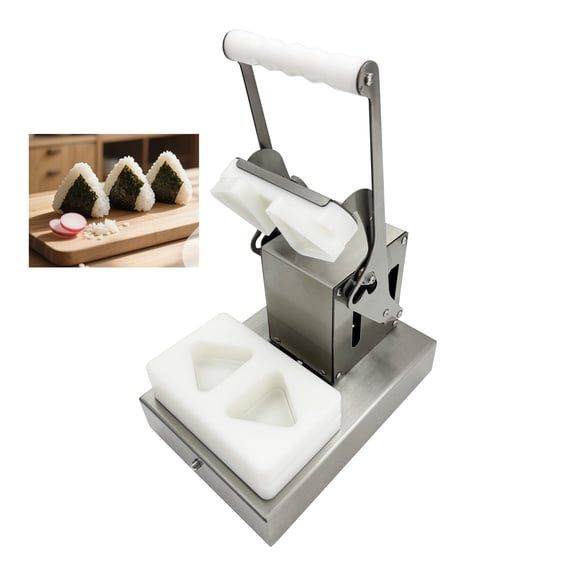 Triangular Mold Rice Ball Forming Machine Commercial Stainless Steel Manual