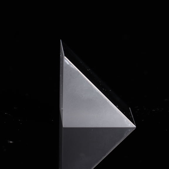 Triangular Prism K9 Optical Glass Triangular Prism Beautiful Unique Design Teaching Tool RGB Prism Applicable Scene Children Learning