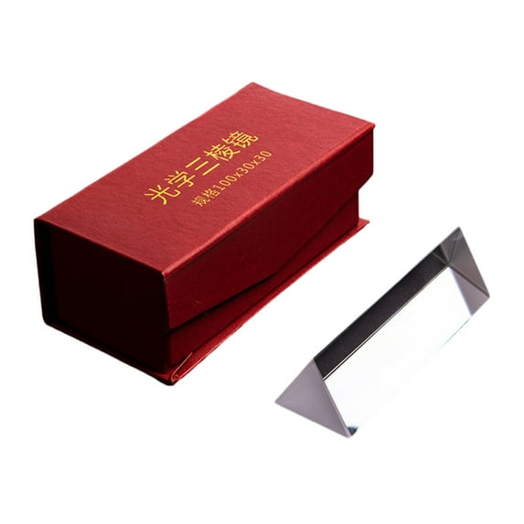 Triples Prism Crystal Glass Photographic Prisme Triangular Prism for School
