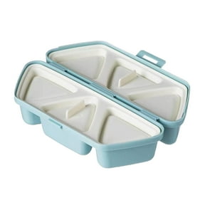 Triangular Rice Ball Mold 6-in-1 Onigiri Maker, Portable Sushi Rice Container, Reusable Bento Storage Box, Non-Stick Dishwasher Safe Kitchen Tool for Lunch Meal Prep and Outdoor Picnic
