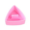 thumbnail image 1 of Triangular Rice Ball Mold Large Food Grade Plastic Onigiri Maker for Bento Sushi and Seaweed Wrapping Home Kitchen Tool Easy Use and Clean Pink, 1 of 2