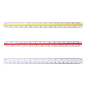 Triangular Rulers for Office and Drafting