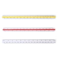 thumbnail image 1 of Triangular Scale Drafting Ruler for Engineer Architectural Ruler Architect Scale, 1 of 9