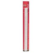 Triangular Scale Plastic, 12", Architectural, White