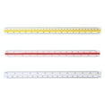 thumbnail image 1 of Triangular Scale Ruler Architectural Ruler Architect Scale Ruler for Draftsmen, 1 of 9