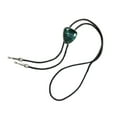 thumbnail image 1 of Triangular Stone Bolo Tie Western Cord Necktie for Business or Parties, 1 of 6