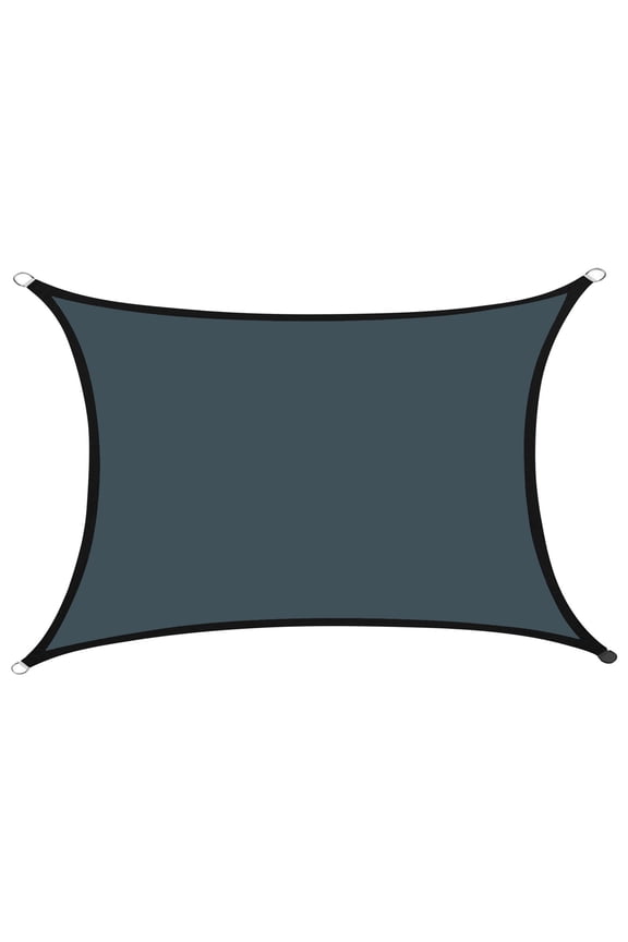 Triangular Sun Shade Sail UV Block Canopy 95% Shade Cloth Waterproof for Patio Garden Pool