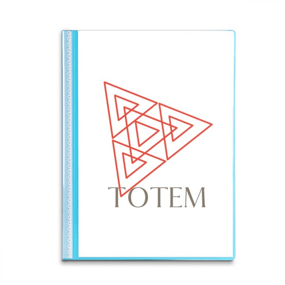 Triangular Totem Combination Book Sheet Protectors Portfolio Binder ...