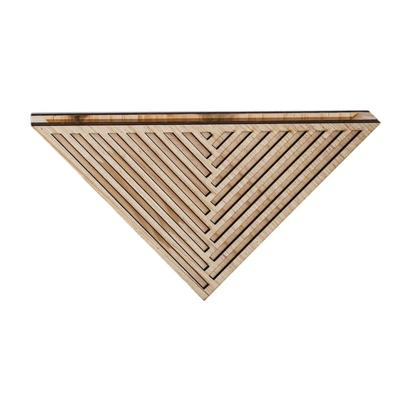 Triangular Wall Mounted For Unique Vertical Garden Modern Indoor Outdoor Planter