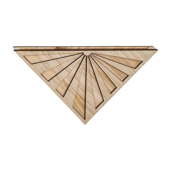 Triangular Wall Mounted Planter Unique Vertical Garden Modern Indoor Outdoor Flower Pot Container