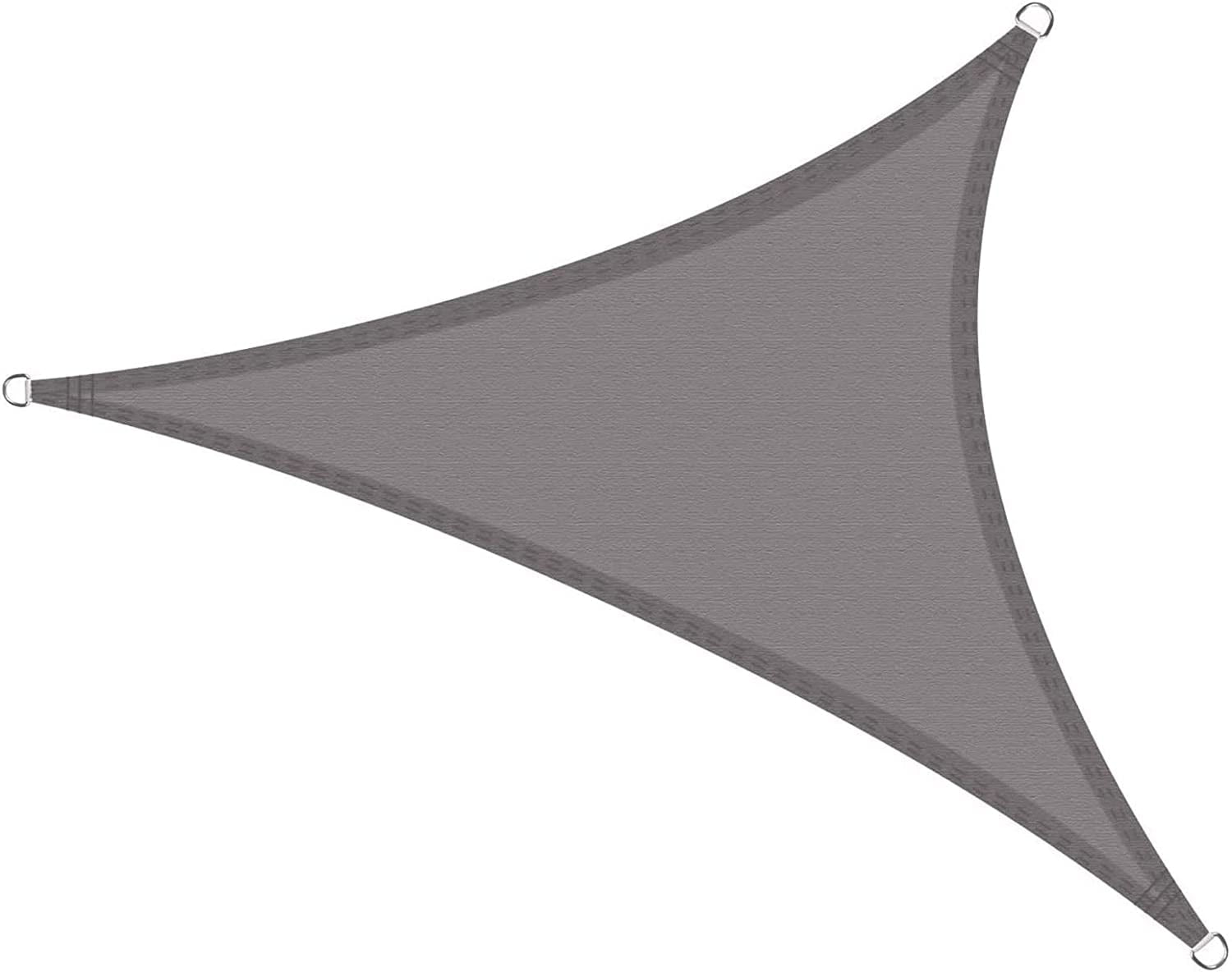 Triangular Waterproof Shade Sail 2x2x2m, Water Resistant Shade Cloth UV Ray Protection for