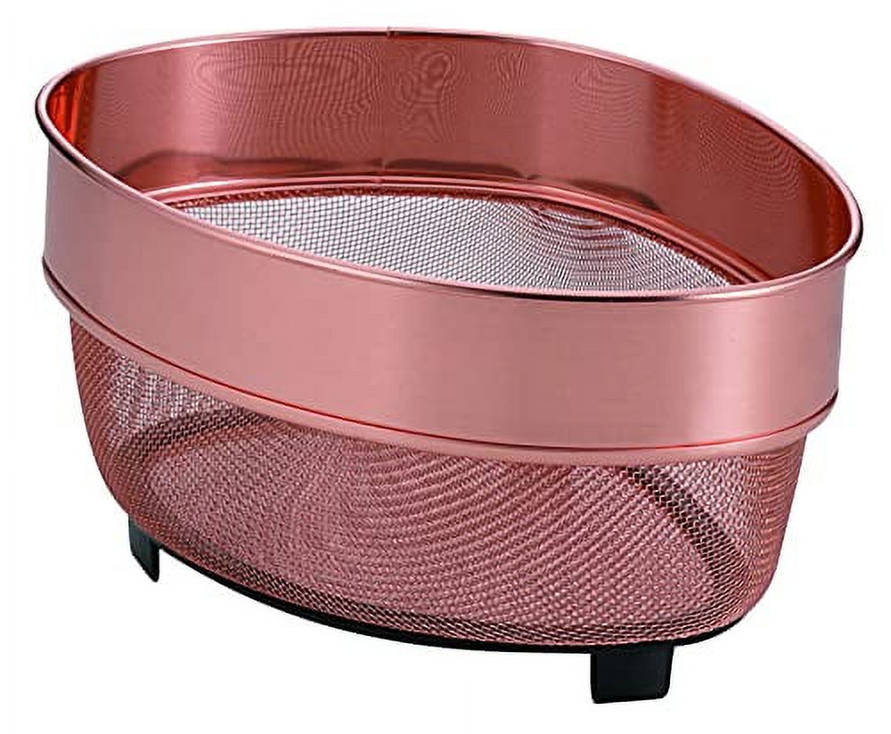 Triangular corner colander pure copper made in Japan at aqua HB4163