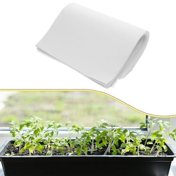 Triani 100 Pcs Microgreens Growing Mat 7.8" x 10.23" Durable Planting Seed Sprouter Vegetable Paper Greens Growing Trays (Trays NOT Included)