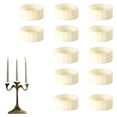 thumbnail image 1 of Triani 12Pcs Rubber Candle Grippers Candle Holders for Taper Candles and Candle Cups Non-Slip Candle Holder Adapter Candle Drip Protectors for Tapers and Candles, 1 of 7