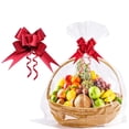 thumbnail image 1 of Triani 16Pcs Large Cellophane Wrap for Gift Baskets 20x24inches Clear Basket Bag with Red Pull Bows for Gift Giving Packaging Products Halloween Christmas, 1 of 1