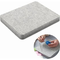 Triani 1Pcs Needle Felting Pad 8*10 Inch Wool Felt Needle Felting Supplies Felting Tools for Felting Projects Natural Wool Needled Felting Mat