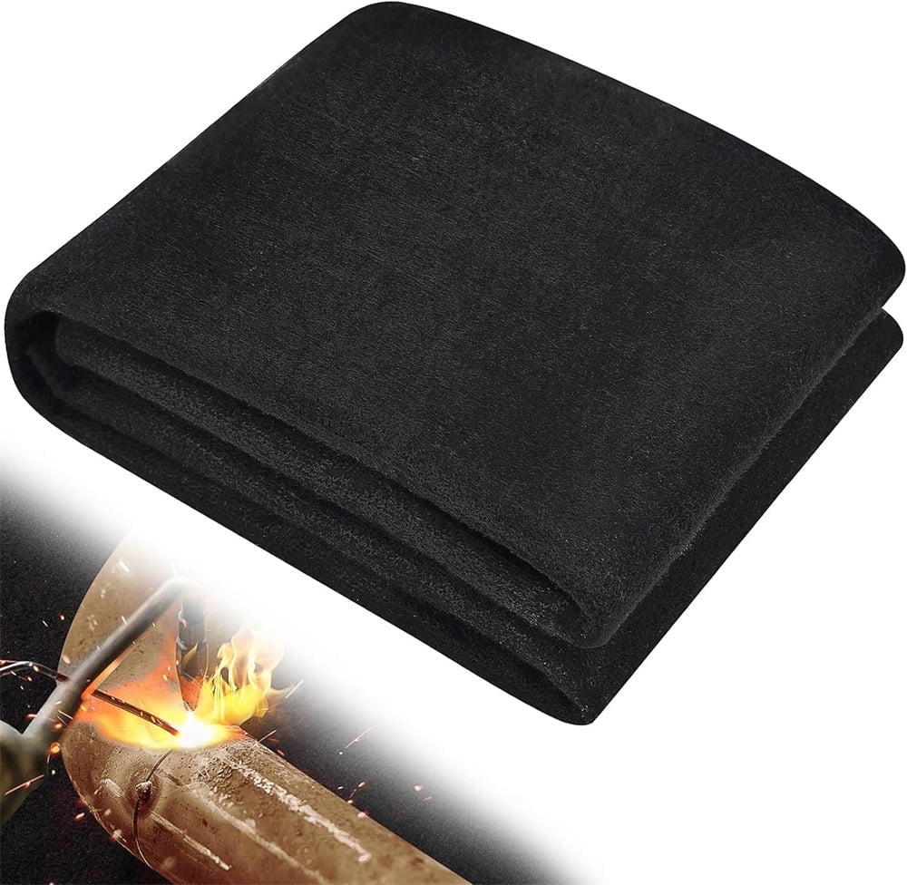 Welding Blanket - Fireproof Safe Flame Retardant Soldering Mat,Heat Resistant Grill Pads For Plumbing Blacksmithing Outdoor Cooking Supplies Barbecue Fireplace