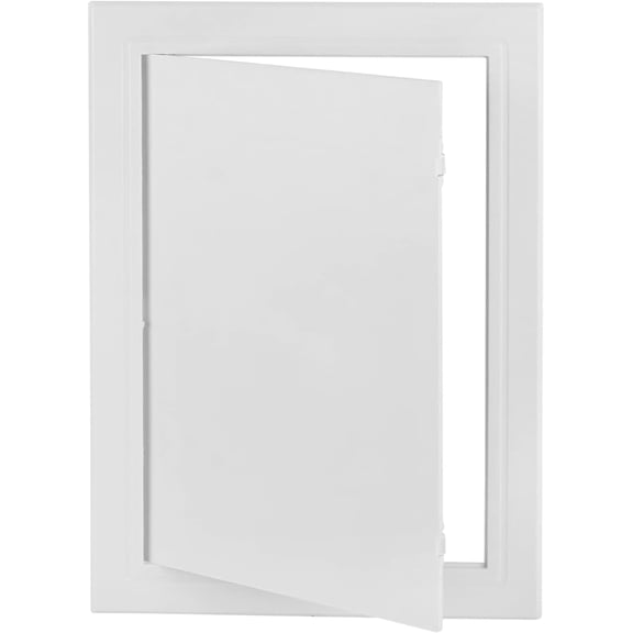 Triani 200mm *300mm / 8x12 inch Plastic Access Panel for Drywall Ceiling Reinforced Plumbing Wall Access Doors Removable Hinged, White