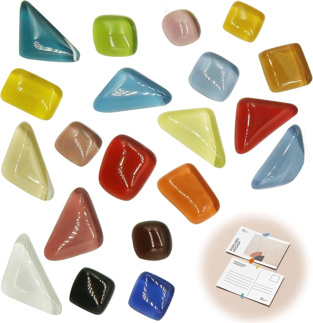 Triani 20Pcs Fridge Magnets Cute Colorful Multiple Shapes Small triani-20pcs-fridge-magnets-cute-colorful-multiple-shapes-small
