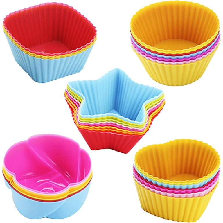 Silicone Cupcake Liners (24-Pack) Silicone Cupcake Liners (24-Pack)