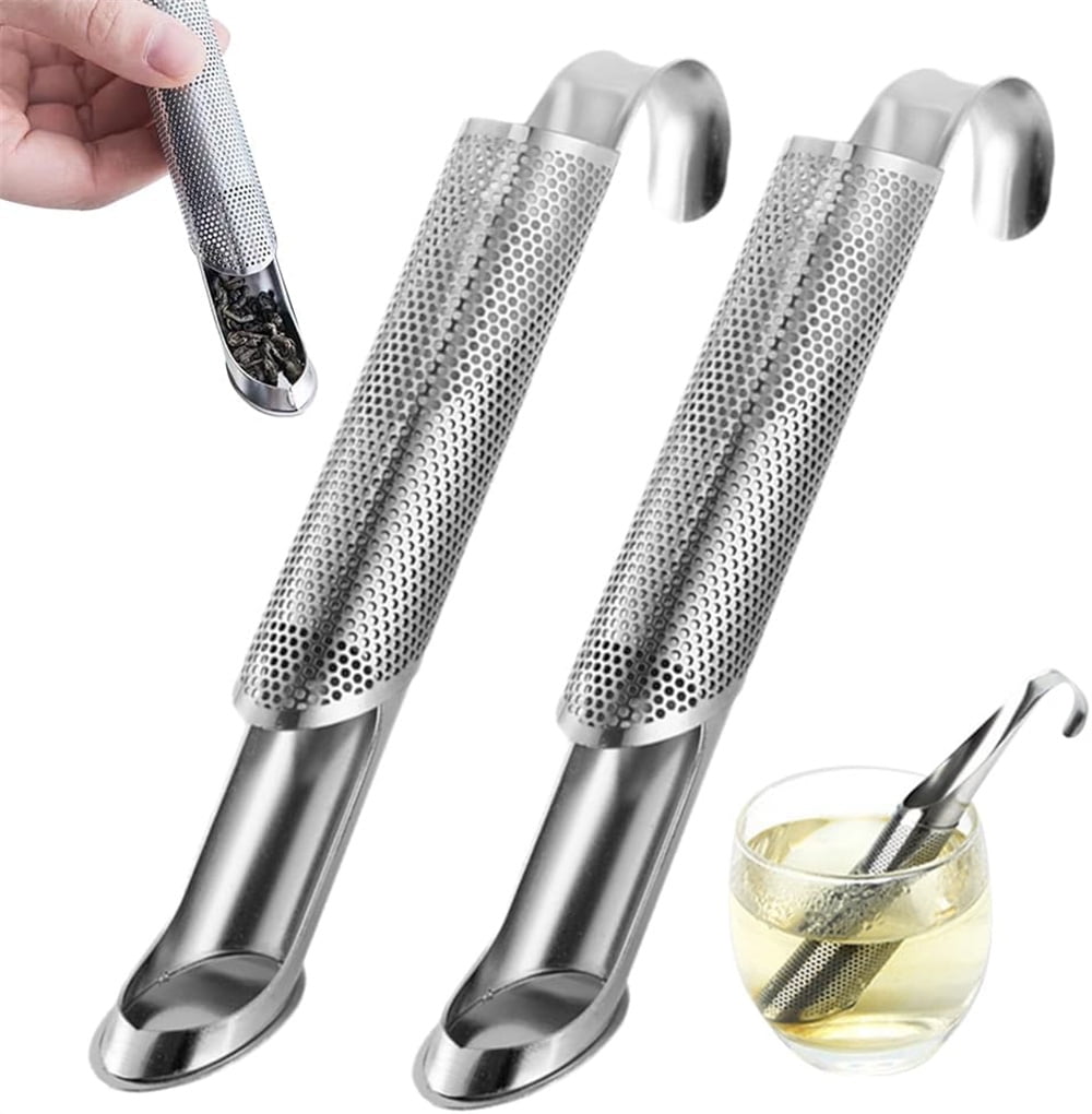 Tube Tea Diffuser Triani 2Pcs Stainless Steel Tea Diffuser Food Grade Stick Tube Tea ...