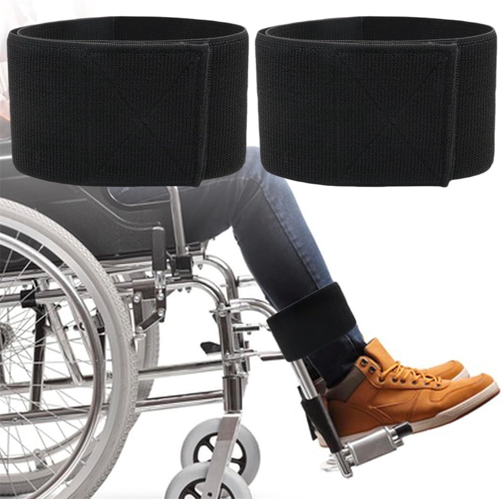 Triani 2Pcs Wheelchair Leg Strap Medical Restraints Reliable & Elastic ...