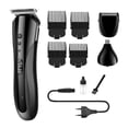 thumbnail image 1 of Triani 3 in 1 Electric Shaver for Men Rechargeable Beard Clipper Hair Trimmer Nose Hair Razor Kit Eyebrow Trimmer Shaving Machine, 1 of 7