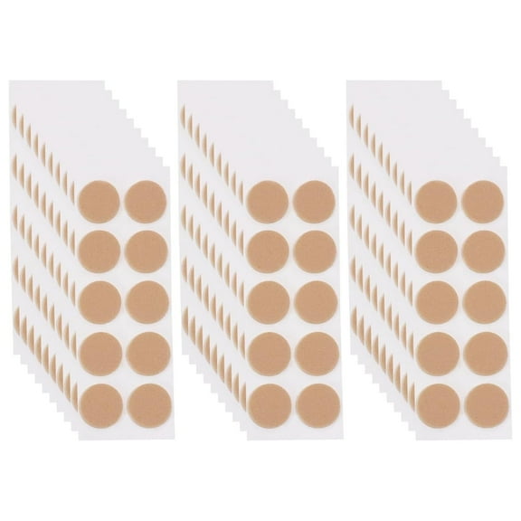 Triani 30 Pieces Earring Support Patches for Droopy Ear Waterproof Earring Covers Drooping Earring Disc Ear Lobe Back Support Foam Pads for Lifts Large & Heavy Earrings (Skin Color)