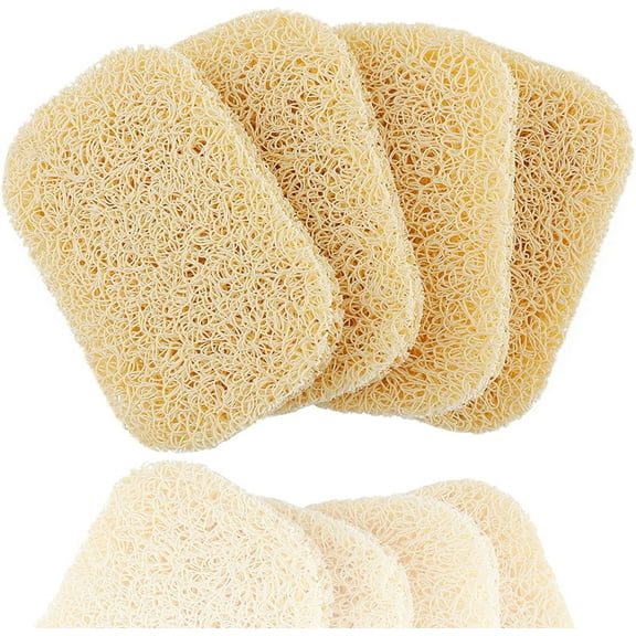 Triani 4 Pack Non-Slip Soap Saver Pads - Self-Draining Soap Bar Holder for Shower, Bathroom and Travel - Beige2.9" x 4.5" Plastic BPA-Free Non-Slip DurableBeige