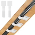 thumbnail image 1 of Triani 50Pcs Self Adhesive Hook and Loop Cable Ties Cord and Power Strip Oganizers Sticky-back Cord Organizer for Cords Home and Office (White), 1 of 7