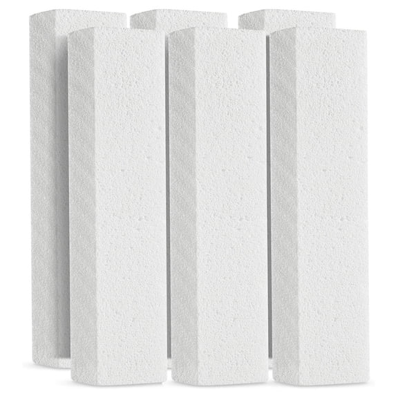 Triani 6Pcs Pumice Stones Bulk for Cleaning Toilet Bowl Cleaner Pumice Stone for Hard Water Marks Cleaning on Toilets Grills Tiles Grout Sinks Bathtubs Pool