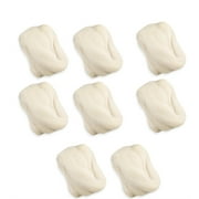 Triani 8Pcs Lambs Wool Toe Separator Toes Non-Slip Sweat-Absorbing Breathable OverlappingS oft Toe Spacers Blister Prevention Bunions Callus Remover for Shoes or Feet