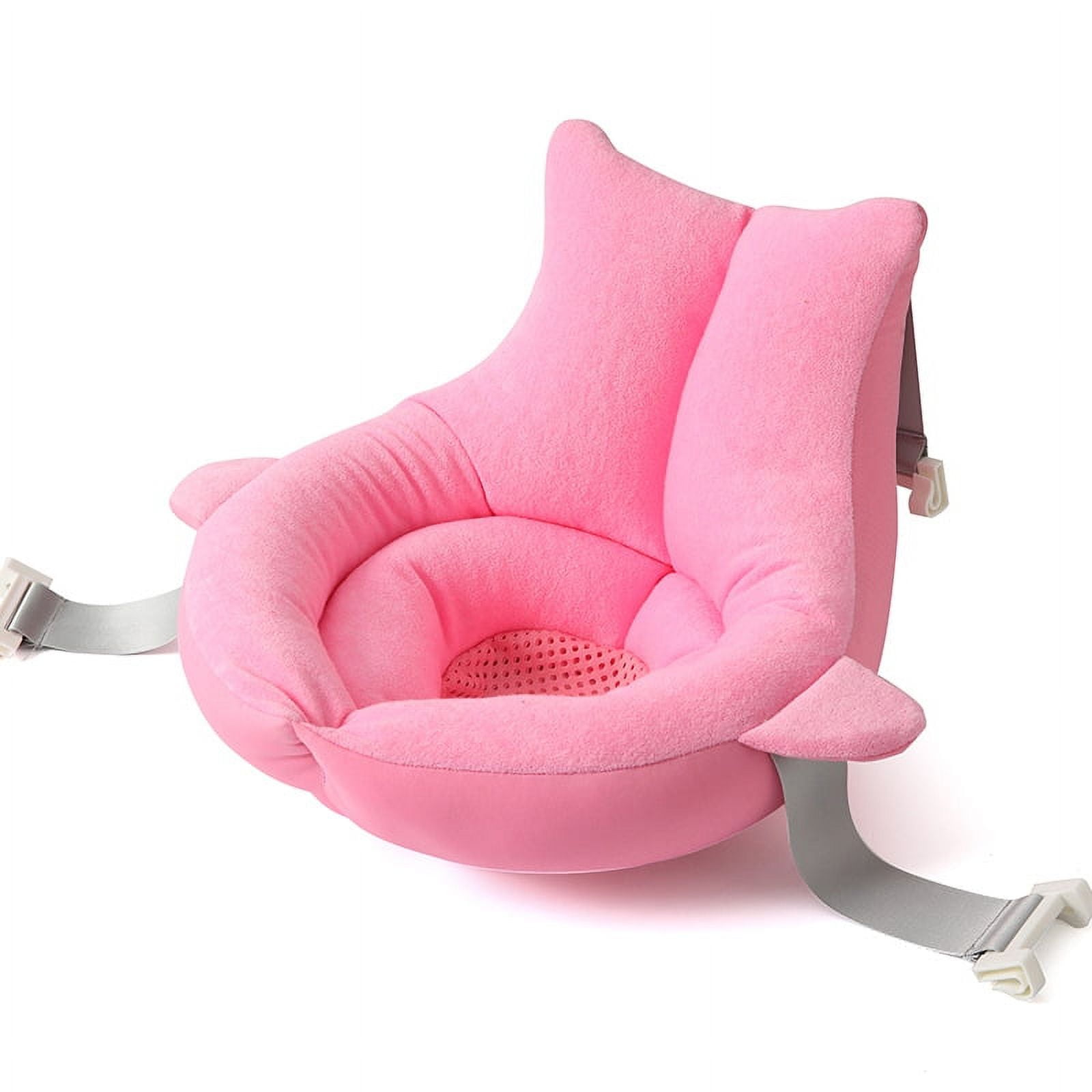 Triani Baby Bath Support Seat, 024 Months Newborn Shower Mesh for Bathtub, Comfortable