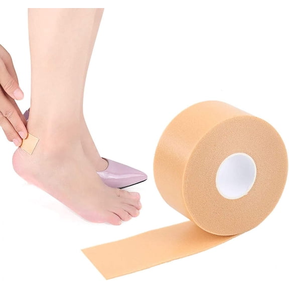 Triani Blister Prevention Tape Heel Protectors Foam Padding Bandages Heel Bandaids for Blisters Prevention Runners Toes Finger Shoes Anti-Blister Cushion High Heel Padded Waterproof First Aid Tape