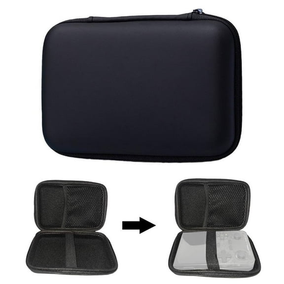 Triani EVA Carrying Case for External DVD CD Burner Drive Protective Storage Case Bag for Passport/CD DVD Blu-Ray Portable Burner Player Bag, 1Pcs