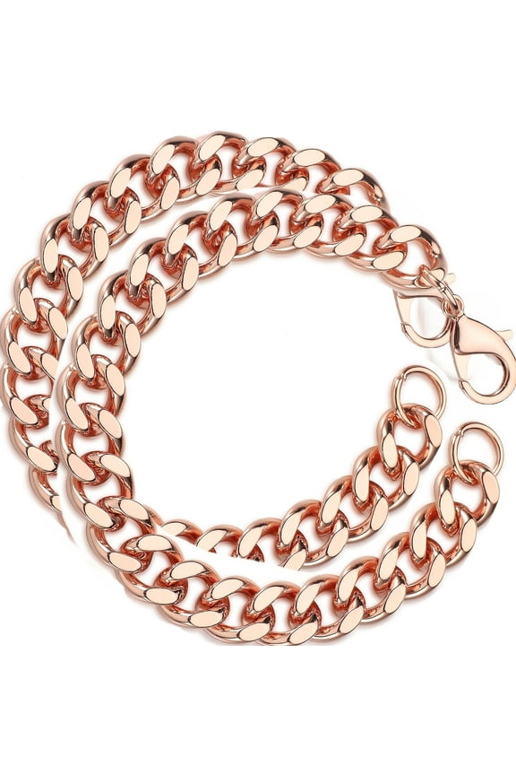 2Pcs Copper Bracelet for Men Valentine Jewelry Gift, 9inch Men's Solid Copper Link Pure Bracelets for Women Health Jewelry Gift, CHristmas Gift