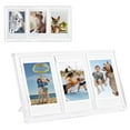 thumbnail image 1 of Trianu 3" x 2" Transparent Photo Frame for Polaroid Mini, 2 Pack Simple and Creative Vertical 3 Grid Table Photo Frame, for Home Desktop Office, Desktop Mini Photo Album Collection, 1 of 8