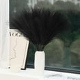 thumbnail image 1 of Trianu 30 Pcs Silk Pampas Grass Artificial Flowers 17.7" for Home Kitchen Wedding Decorations Wedding Floral Arrangement, Black, 1 of 6