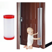 Trianu Baby Proofing Door Pinch Guard, Hinge Cover, Protector for Kids Finger Safety, Heavy Duty Jam Shield(6.69" x 47.24", Clear)