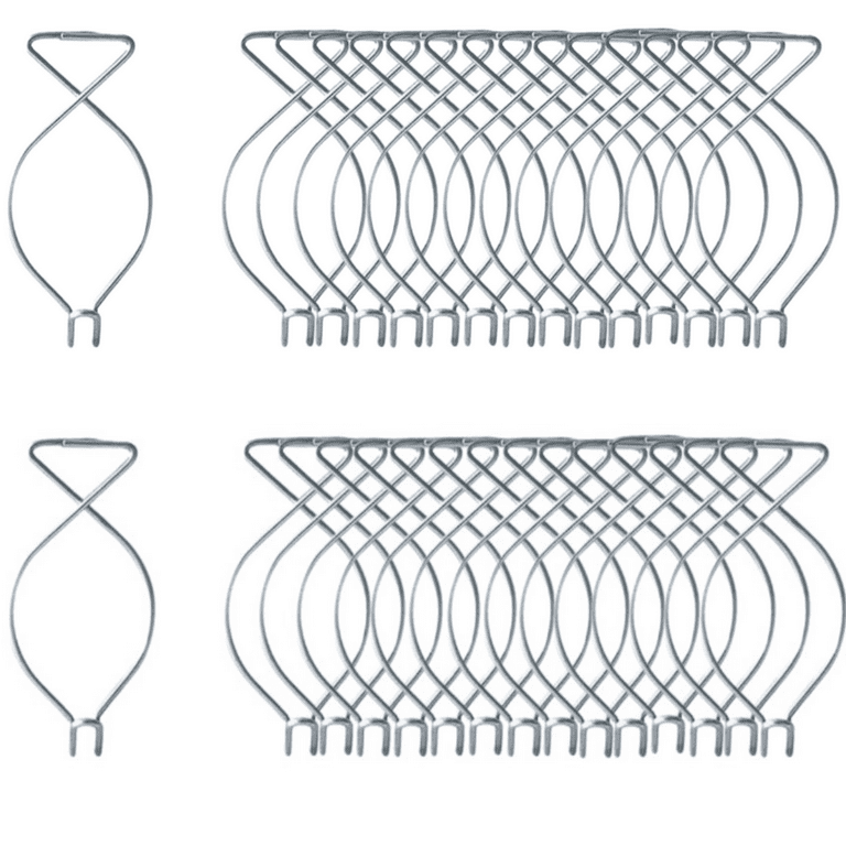 Trianu Ceiling Hooks Clips - Classroom Decorations Grid Ceiling Hanging  Hooks Clips (100 Pack, Silver) 