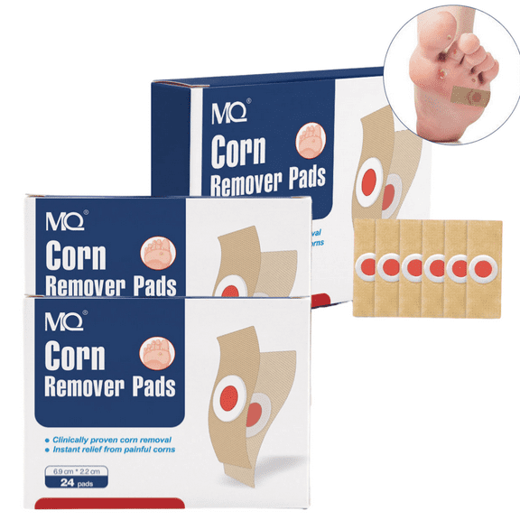 Trianu Corn Removers for Feet, 72 Pack Corn Removers for Toe, Corn Remover Feet, Foot Corn Removers, Toes Corn Removal