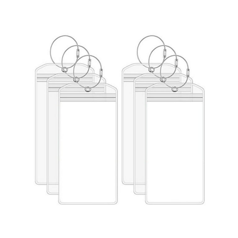 Trianu Luggage Tag for Cruise Ship Essentials for NCL Princess Carnival  Cruise Luggage Tags (20Pack, Silver） 
