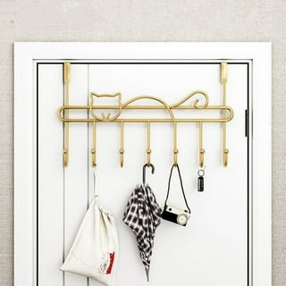 Over the Door Coat Rack in Entryway Furniture Gold Walmart