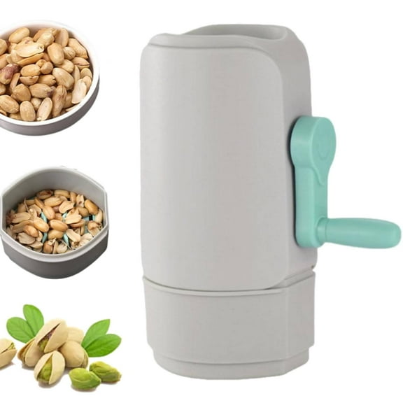 Trianu Sunflower Seeds Sheller Peeling Tool, Automatic Peanut Nut Crackers Sheller Peanut Peeler Peanut Sheller Hand Crank Tool for Home Kitchen