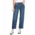 thumbnail image 1 of Triarchy womens  Birkin Mid-Rise Shadow Indigo Straight Jean, 31, Blue, 1 of 3