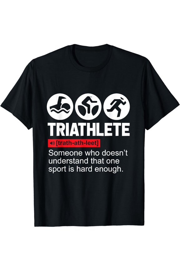 Triathlete Gifts Sport Triathlon T-Shirt