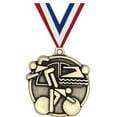thumbnail image 1 of Triathlon Medals, 2" Gold Diecast Triathlon Medal Award 10 Pack, 1 of 2