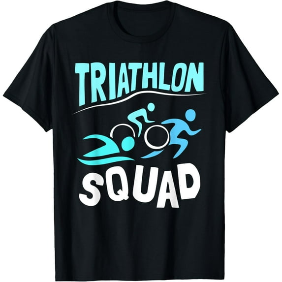Triathlon Squad Triathlons Triathlete Sports T-Shirt