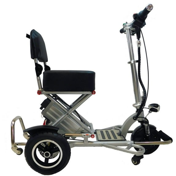 Triaxe Sport Protable Folding Mobility Scooter, Silver