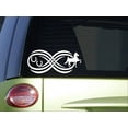 thumbnail image 1 of Tribal American Saddlebred Infinity sticker *I806* 8.5 inch wide decal, 1 of 1